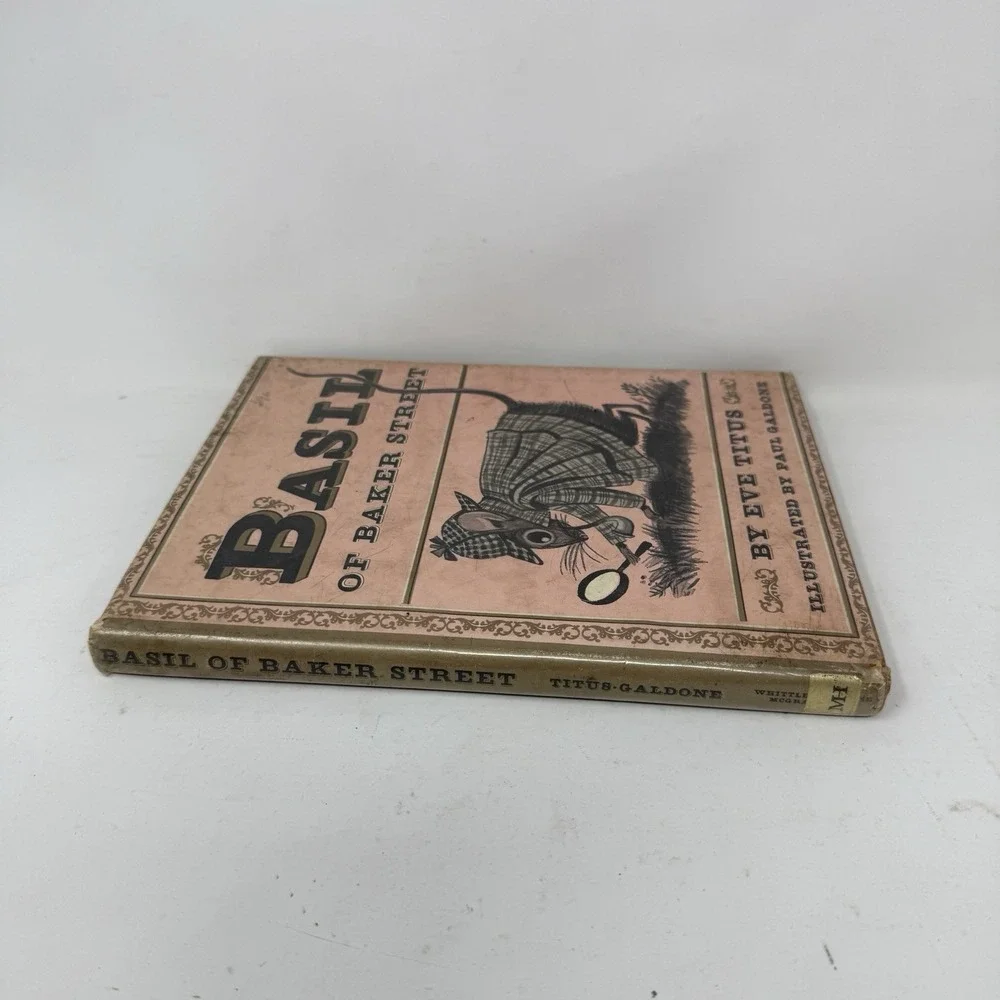 BASIL OF BAKER STREET by Eve Titus - 1958 - Great Mouse Detective, Ex Library